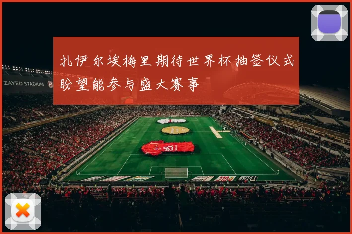 扎伊尔埃梅里期待世界杯抽签仪式盼望能参与盛大赛事