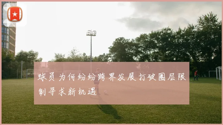 球员为何纷纷跨界发展打破圈层限制寻求新机遇