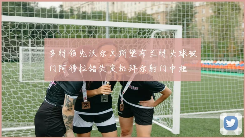 多特领先沃尔夫斯堡布兰特头球破门阿穆拉错失良机拜尔射门中框